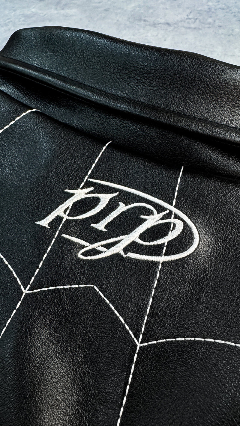 Venom Leather Bomber Jacket