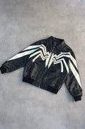 Venom Leather Bomber Jacket